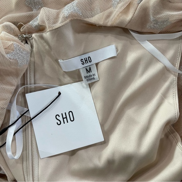 NWT SHO Metallic-Star Sheath Dress - Picture 14 of 14